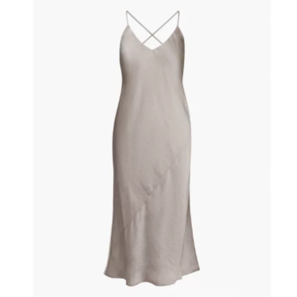 NWT Aritzia Wilfred only slit slip dress